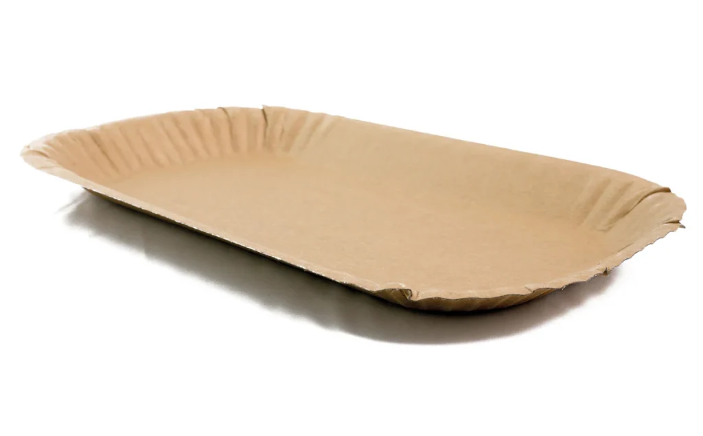Pappschale braun *BIO* KU 60 - 15 x 23 x 2 cm