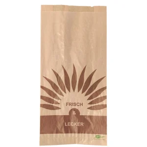 BÄCKERFALTENBEUTEL BRAUN 442 - 31 x 8 x 48 cm